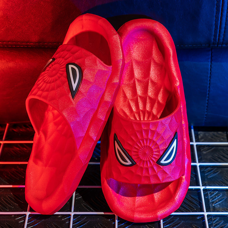 Trendy Spider-Man Personalized Parent-Child Slippers