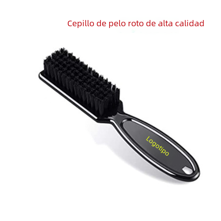 Vintage Barber Oil Head and Beard Brush 2-in-1 Cleaning Tool