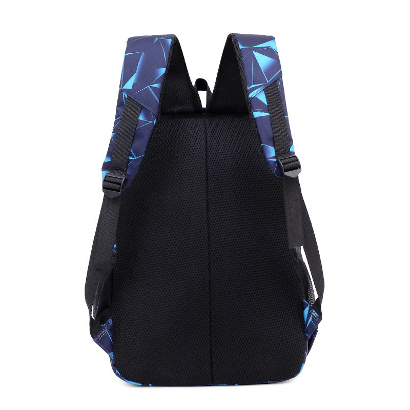Water-Resistant 900D Floral Backpack Set (3 Pieces)