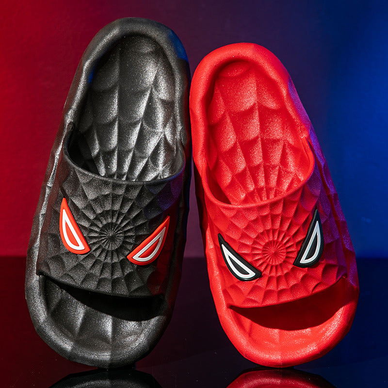 Trendy Spider-Man Personalized Parent-Child Slippers