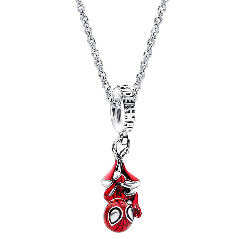 Winter Spider-Man Series DIY Necklace and Bracelet Beads