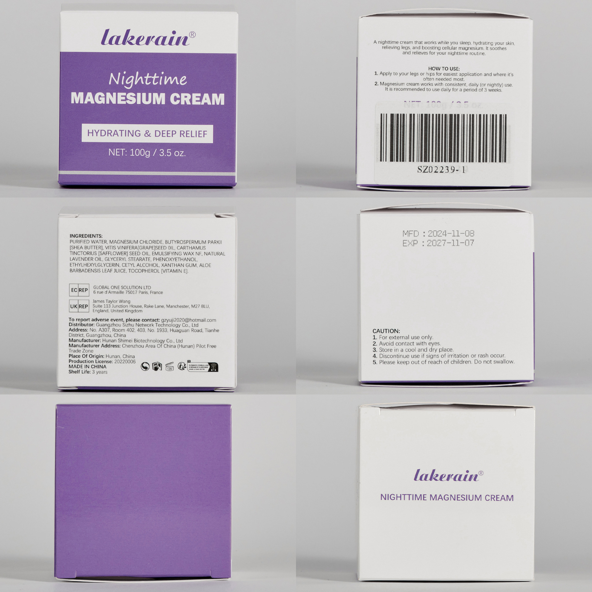 Sleep Magnesium Body Lotion