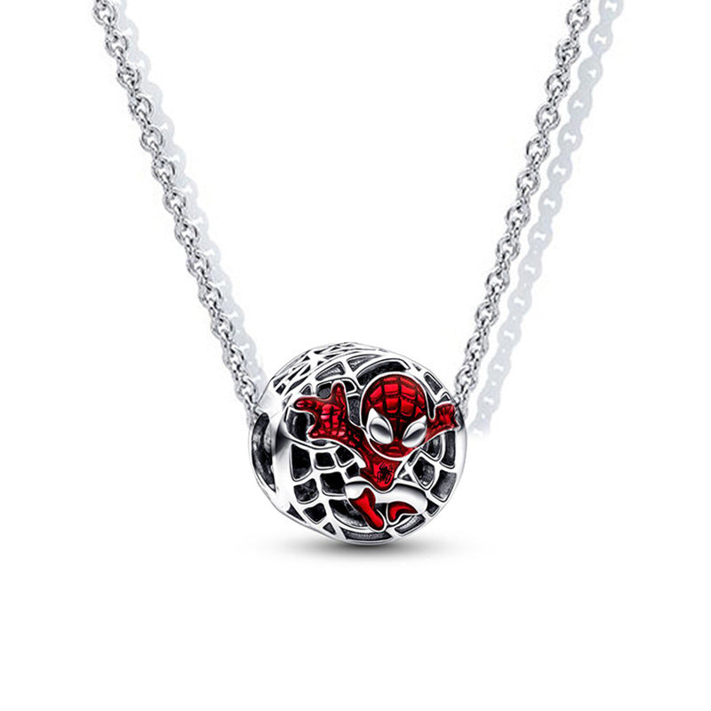 Winter Spider-Man Series DIY Necklace and Bracelet Beads